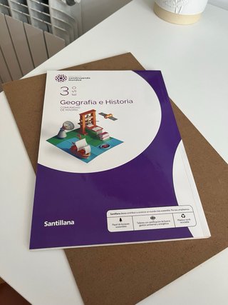 Libro Geografía e Historia 3eso Santillana