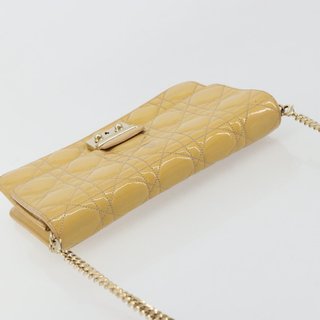 Christian Dior Canage Chain Shoulder Bag Patent