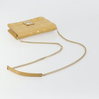 Christian Dior Canage Chain Shoulder Bag Patent