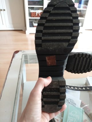 Botas góticas mujer talla 41 tachuelas