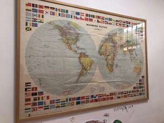 Mapa Mundi Político Antiguo