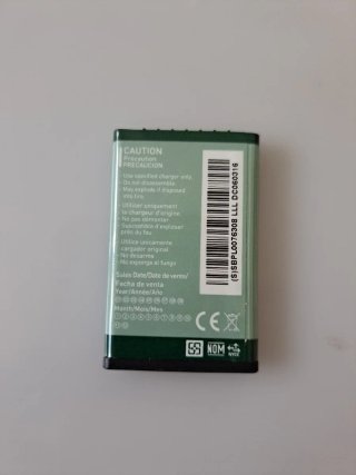 Batería LG Li-ion 3.7V
