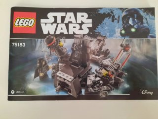 Lego Star Wars 75183 Darth Vader Transformation