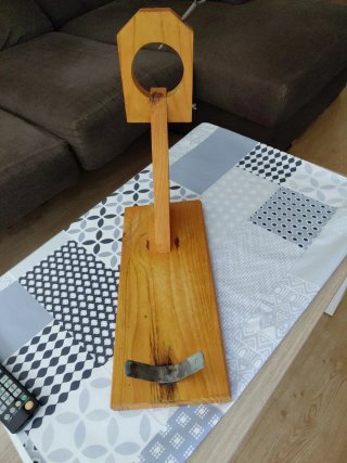 Jamonero de madera