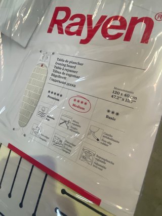 Tabla de planchar Rayen Premium Ajustable