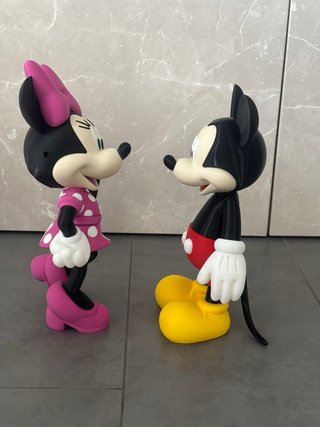 Coppia Statue Topolino e Minnie XXL - Stampa 3D