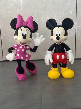Coppia Statue Topolino e Minnie XXL - Stampa 3D