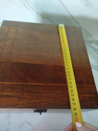 Cofre de madera teca