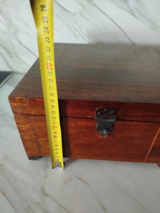 Cofre de madera teca