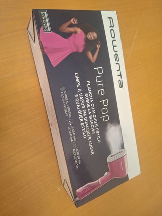 Plancha vapor vertical Rowenta Pure Pop portátil