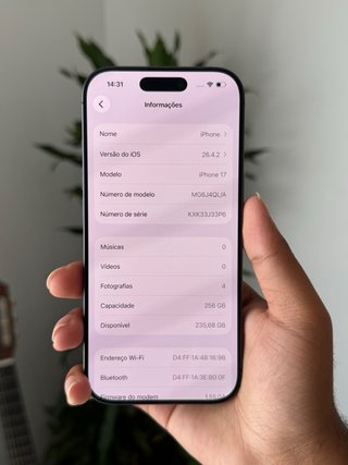 iPhone 17 - 256GB | Negociavel