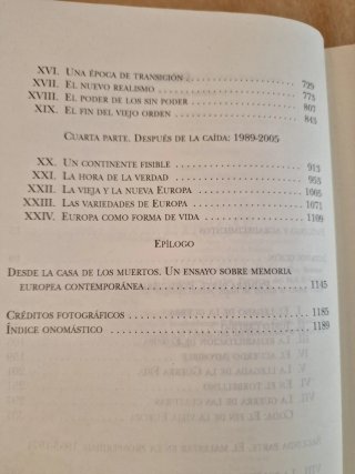 Postguerra una historia de Europa desde 1945