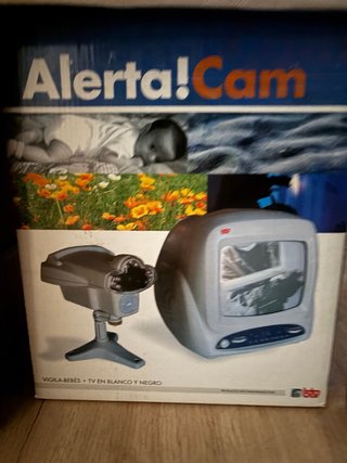 Alerta!Cam Vigilabebés TV Blanco y Negro