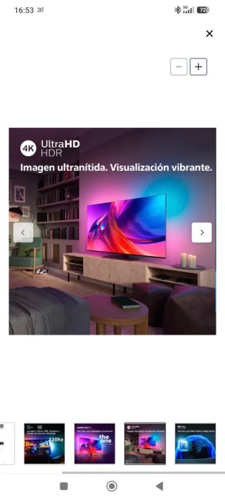 Smart TV Philips 43 4K Ambilight PUS8818