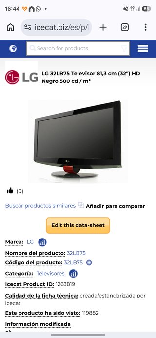 TV LG 32LB75-ZB