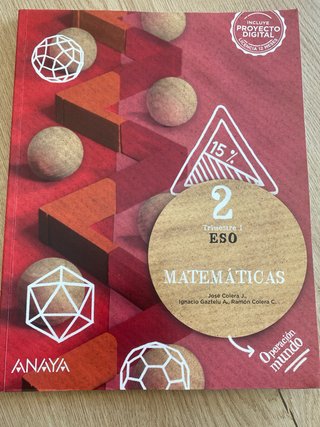 Matemáticas 2o de ESO