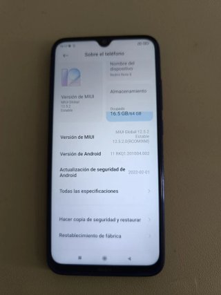 Xiaomi Redmi Note 8 Azul
