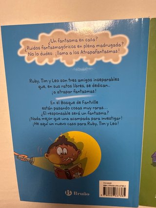 3 libros de Los Atrapafantasmas