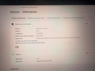 Pc gaming Acer nitro5 1TB portatil