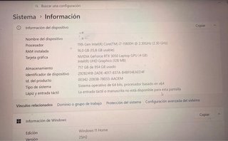 Pc gaming Acer nitro5 1TB portatil