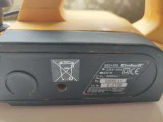Cepillo Eléctrico Einhell BEH 600e