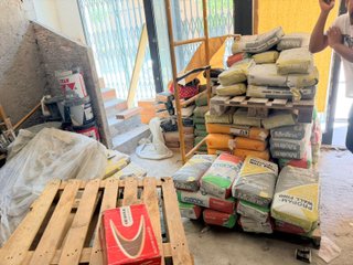 Lote Andamios y Herramientas Obra