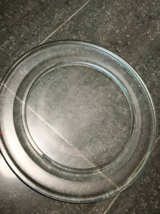 Plato giratorio microondas vidrio