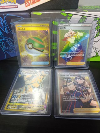 Lote 4 Cartas Pokemon