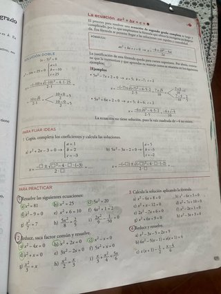 Matemáticas 2o de ESO