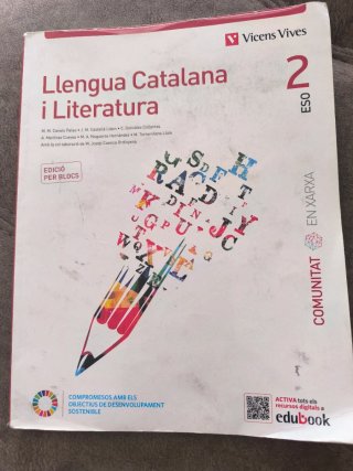 Llengua Catalana i Literatura, 2 ESO, edició pe...