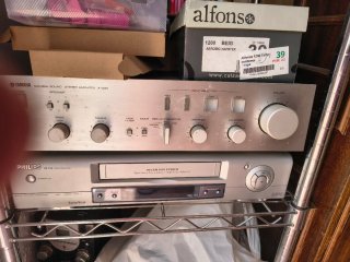 Amplificador Yamaha A-550 Sonido Natural Vintage