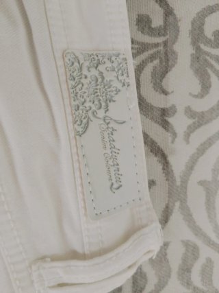 Pantalón Stradivarius Blanco