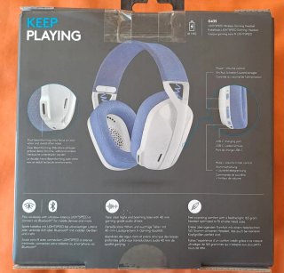 Auriculares Logitech G435 Bluetooth/Lightspeed