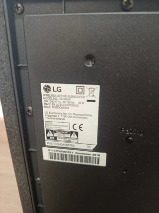 Barra de Sonido LG SJ4 Negra