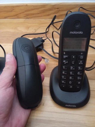 Teléfonos Inalámbricos Motorola Negros (2uds)