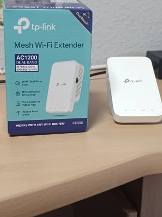 Repetidor WiFi con puerto Ethernet
