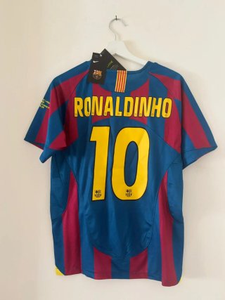 Camisa FC Barcelona Ronaldinho #10 Nike