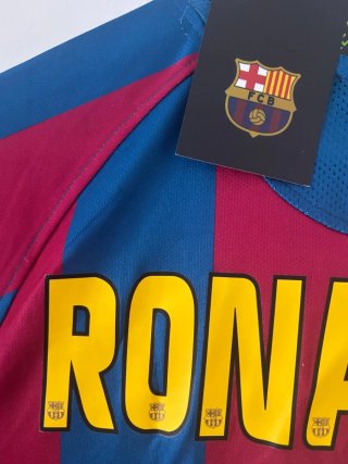 Camisa FC Barcelona Ronaldinho #10 Nike