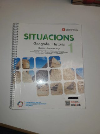Geografia i història, 1 ESO, Situacions Quadern...