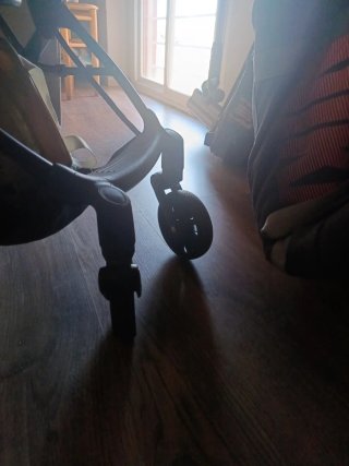 Carrito de paseo plegable.