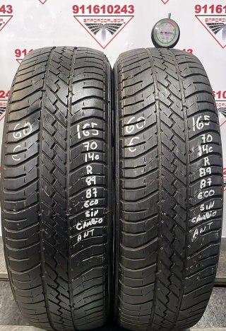 -165 70 14C R GOODYEAR RUEDA AL 90% VIDA UTIL