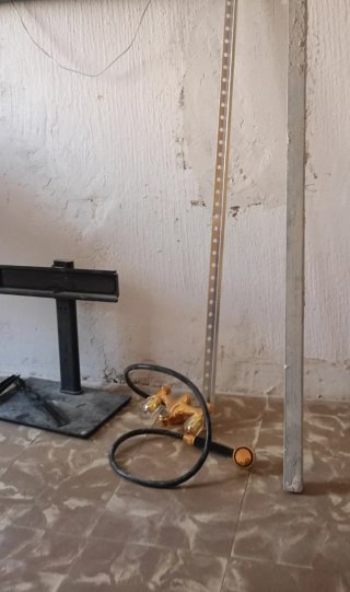 Grifo Ducha con Manguera soporte de tele perfi