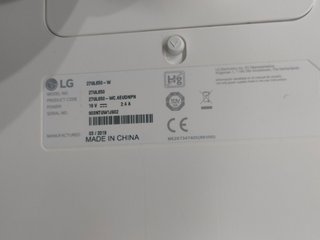 Monitor LG 4K 27UL650-W