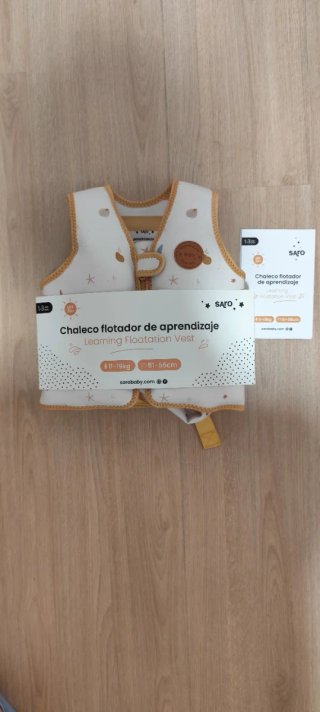 Chaleco flotador aprendizaje UPF 50+