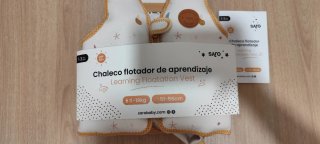 Chaleco flotador aprendizaje UPF 50+