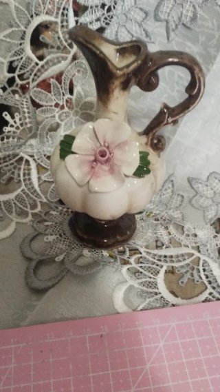 Vaso ceramica fiore centrale