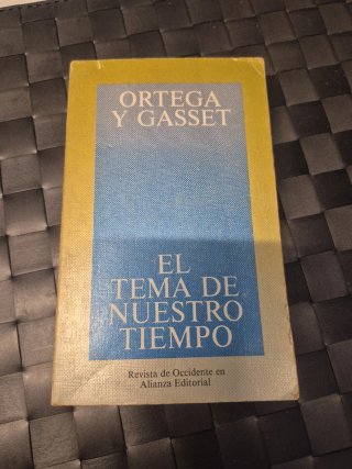 El tema de nuestro tiempo