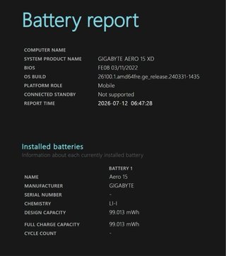 Portátil Aero 15 OLED XD i7 | RTX3070 | 32GB | 2TB