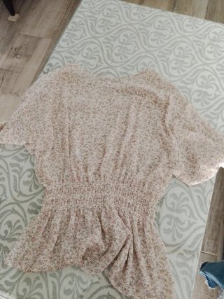 Camisa Sfera floral rosa