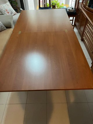 Mesa de comedor madera 1m x 1m